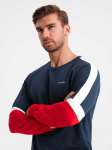men's sweatshirt dark mėlynas