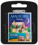 Pan Dragon Magnes A&scaron; myliu Lenkiją Malbork ILP-MAG-C-MAL-18