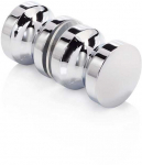 Andres Glass Solutions AD durų rankena stiklinėms durims DU, chrominė