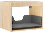 Praustuvo spintelės korpusas Mexen Box-A, 60 cm, 1 stalčius, Oak