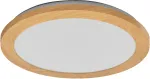 Lubinis &scaron;viestuvas 22W LED pavir&scaron;inis vonios &scaron;viestuvas ORBIS DISC, medienos sp., 3000/4000K, IP44