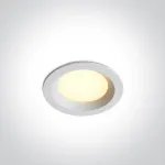 10W LED įleidžiamas &scaron;viestuvas, baltas, 3000/4000/5000K, IP54, 10110BX/W/V