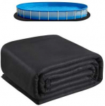 Vevor 15x30 ft ovalus baseinas paklotas