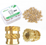 Mintion M2 x 4 mm x 3.6 mm srieginių įdėklų rinkinys - 70 vnt
