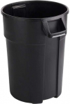 Atliekų konteineris Titan Rotho Pro 85L juodas