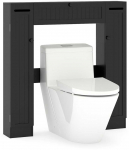 Promotions Vonios spintelė, 89x18x99 cm, juoda, MDF