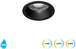 11W LED įleidžiamas lauko &scaron;viestuvas RICKY, juodas, 2700/4200/6500K, IP65, 4335101