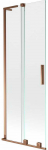 Gold Vonios sienelė Mexen Velar L, 75 x 150 cm, Rose auksinis/Transparent