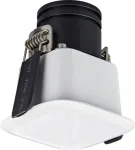 7W LED įleidžiamas &scaron;viestuvas, baltas, 3000K, IP54, S348