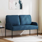 Sofa Sofos su pagalve 110cm Mėlyna fanera