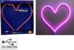 Mondex NEON SERCE WANDDECO 34X32CM