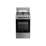 Viryklė INDESIT Cooker | I5G5PMX | Hob type Gas | Oven type Electric | Stainless Steel | Plotis 50 cm | Grilling | Gylis 60 cm | 60 L