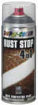 Pur&scaron;kiami antikoroziniai kaldinto metalo efekto dažai RUST-STOP, matiniai, antracito sp., 400 ml