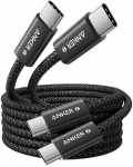 Įkrovimo laidas Anker USB-C / USB-C 240W (juodas) 2 x 1,8 m
