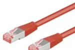 Goobay CAT 6 tinklo kabelis S/FTP (PiMF), raudonas, 50 m, Cat6, S/FTP (S-STP), RJ-45, RJ-45, raudonas