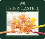 Faber-Castell - Polychromos spalvoti pie&scaron;tukai, 24 vnt. dėžutėje (110024)