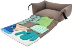 Nordic paws - Dog bed with seek and play area - 50x40cm