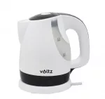 Elektrinis virdulys Oliver Voltz 55551230FB, 1300W, 0.9L, belaidis, baltos/juodos spalvos