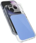 Epico Tile Mag+ dėklas iPhone 17 Pro Max/18 Pro Max, suderinamas su Qi2 ir MagSafe &ndash; &scaron;viesiai mėlyna