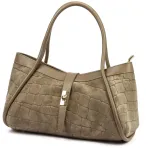 Odinė rankinė Camilla PREMIUM 10.014 CROCO su dirželiu