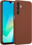 Accezz skysto silikono dėklas, skirtas Samsung Galaxy A16 &ndash; New Tea Brown