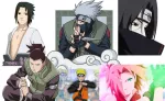 Bez Marki Lampka nocna LED 3D ANIME NARUTO hologram MINI USB 2xpanele