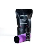 Komplektas dviratininko akinių valymui Dynamic Lens Love Combo Pack