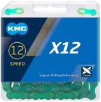 Grandinė KMC X12 Aurora Žalias