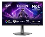 AOC 31,5 colio 3840 x 2160 QD OLED 130 mm AGON PRO QD OLED UHD 4K 31,5 colio 165 Hz HDR TB400 HDMI2.1 3xUSB 3.2