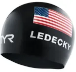 Plaukimo kepuraitė TYR Usa silc cap ledecky one size