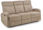 Fotelis OSLO 3S sofa su recliner funkcija, spalva: smėlio