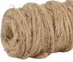Virvė džiutinė i&scaron; džiuto, džiutas, 8mm/250g, 40m