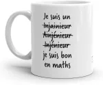 Colleague Engineer Bon en Maths juokingas puodelis