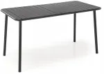 Bosch Stalas svetainei, virtuvei, valgomajam, terasai 140x70 metalinis plieno juodas Bosco