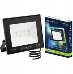 Emos Led 20w halogeninis prožektorius slim i&scaron;orinis ip66 darbinis baltas &scaron;altai
