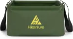 Hikenture C2 sulankstomas lauko dubuo 15 l/20 l, sulankstomas kibiras kempingui, sulankstomas kibiras pagamintas i&scaron; patvaraus brezentinio audinio, kaip prausimosi dubuo, skalbinių dubuo, žvejybos kibiras