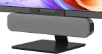 Kompiuterio kolonėlės Adelgo pc garsiakalbis usb, ne&scaron;iojamas kompiuterio garsiakalbis pc, staliniam kompiuteriui, ne&scaron;iojamam kompiuteriui, mini soundbar garsiakalbiai su prisegamu dizainu monitoriui, plug and play