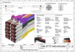 10m mėlynas - 10 x Ethernet Lan kabelis Cat6 tinklo kabelis Sftp Pimf patch kabelis 1000 Mbit/s