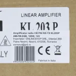 PNI RX-TX radijo stiprintuvas KL203P 28-29.7MHz, AM-FM-SSB, 100W, 12V