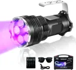 Ultrafire uv žibintuvėlis 395 nm led juoda &scaron;viesa, 50 w didelės rai&scaron;kos ultravioletinė &scaron;viesa, didelis diapazonas gintaro paie&scaron;kai, skorpionų medžioklei, dervos kietinimui, uolienų mineralų paie&scaron;kai, nuotėkio aptikimui