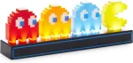 Pac Man & Ghosts stalinė lemputė - oficialiai licencijuota, reaguoja į garsą, 3 &scaron;viesos režimai, maitinama Usb arba baterijomis, žaidimų kambario dekoracija, retro žaidėjų dovana