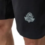 MMA treniruočių &scaron;ortai su elastingu įsiuvu DBX Bushido, juodi