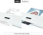 Canlenpk Termo laminavimo vokeliai, 100 vnt., maži, 95 x 135 mm, 2 x 90 mikronų, kar&scaron;to laminavimo vokeliai kortelėms, nuotraukoms, popierinėms kortelėms, vizitinėms kortelėms, skaidrūs laminavimo vokeliai