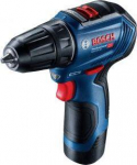 Suktuvas-gręžtuvas Bosch GSR 12V-30; 12 V; 2x2,0 Ah akum.