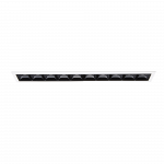 Ideal Lux 20W recessed lamp 10 lights LIKA, 3000K, transparent