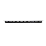 Ideal Lux 20W recessed lamp 10 lights LIKA, 3000K, transparent