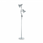 Ideal Lux Floor lamp with 2 lights POLLY, E27, chrome