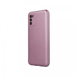 iLike TelForceone Metallic dėklas skirtas Samsung Galaxy A13 5G / A04S, rožinis