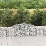 I&scaron;lenkti gabiono krep&scaron;iai, 11vnt., 300x30x60/80cm, geležis