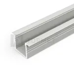 3m LED juostos profilis SMART-IN16 B/U4, anoduotas aliuminis